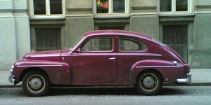 Volvo purpurrot