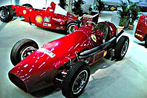 Ferrari Rennwagen alt und neu