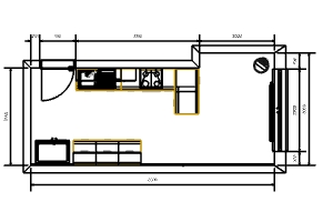 Küchenplanung Joker Raumteilerküche