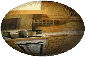 Küche in Kugelform