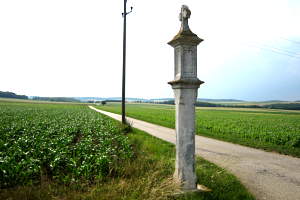 Armenseelenkreuz bei Kuehnring im Kremserfeld