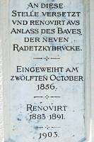 Inschrift am Marterl
