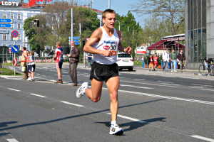 Aigars Fadejevs beim Marathon