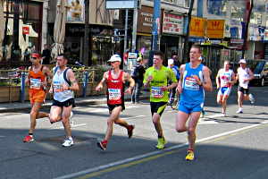 Vienna City Marathon Läufer