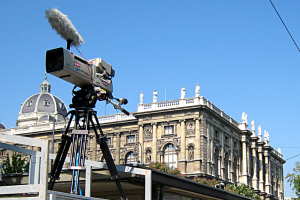 ORF-Kamera beim Museum