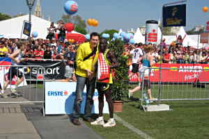 Marathon-Gewinner Abel Kirui
