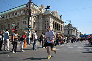 Staatsoper beim Wien-Marathon