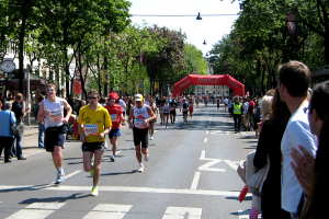 Marathonlauf am Ring
