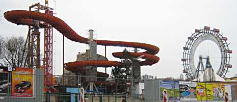 Prater mit Riesenrad