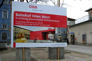 Westbahnhof-Umbau-Südteil